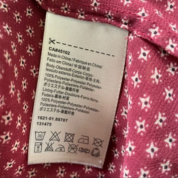 Scotch & Soda Pattern Block Belted Kimono Dress - Picture 14 of 14